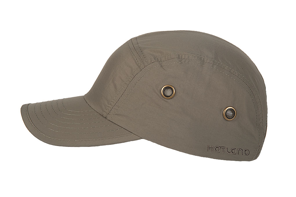 Hatland - Water-resistant UV Baseball cap for men - Reef - Olivegreen